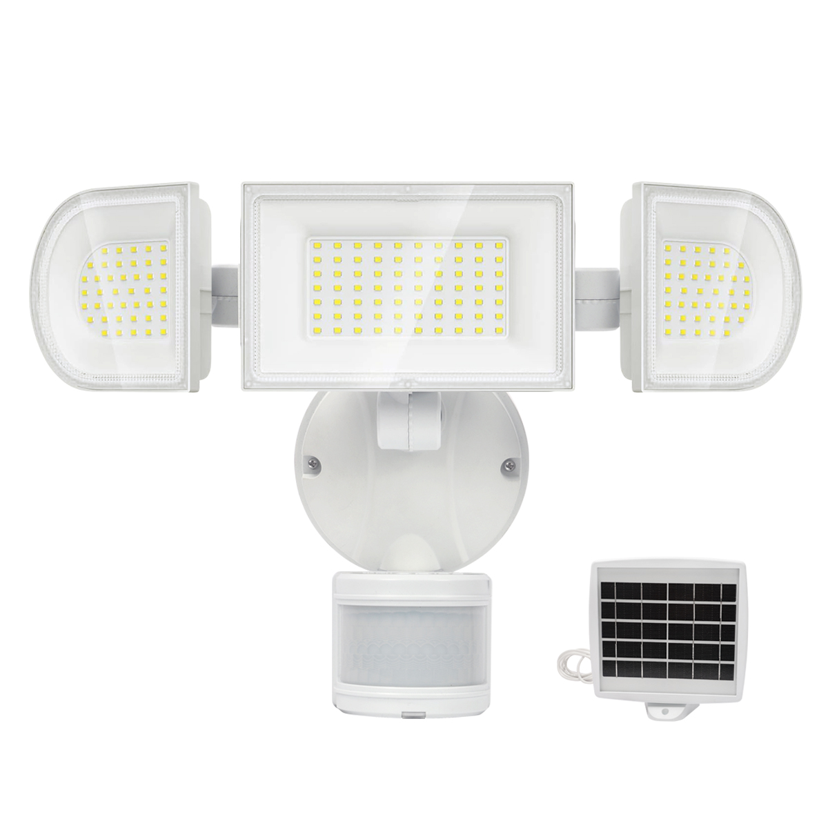 Solar Powered RGB Color Temperature Round Ball Garden Patio Decorative RGB Outdoor Waterproof LED Motion Sensor Lights